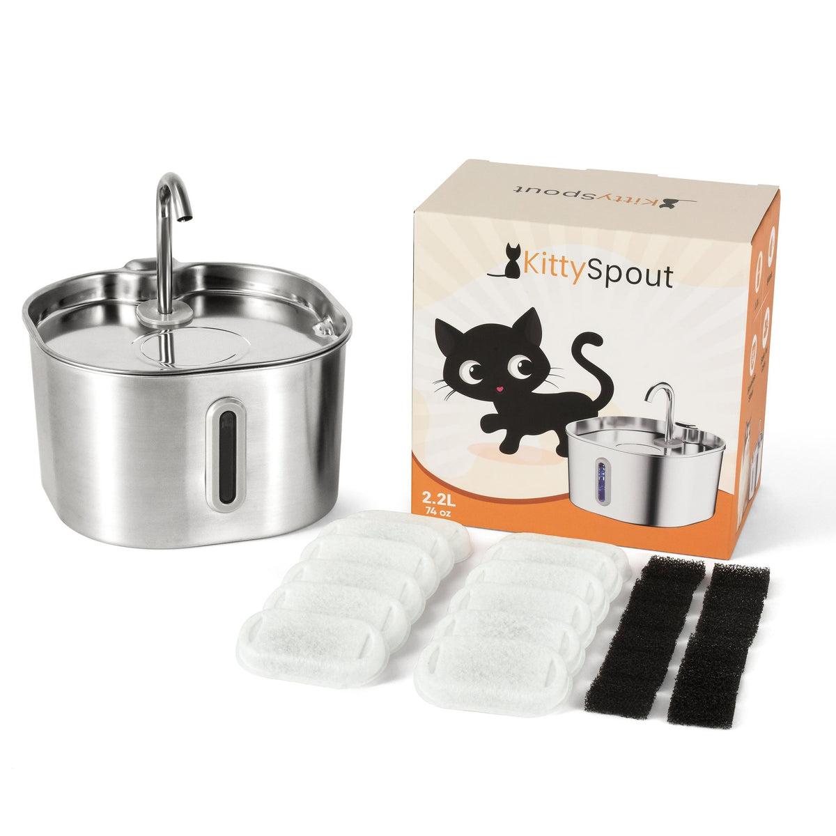 The KittySpout™ - 2.2L Value Bundle
