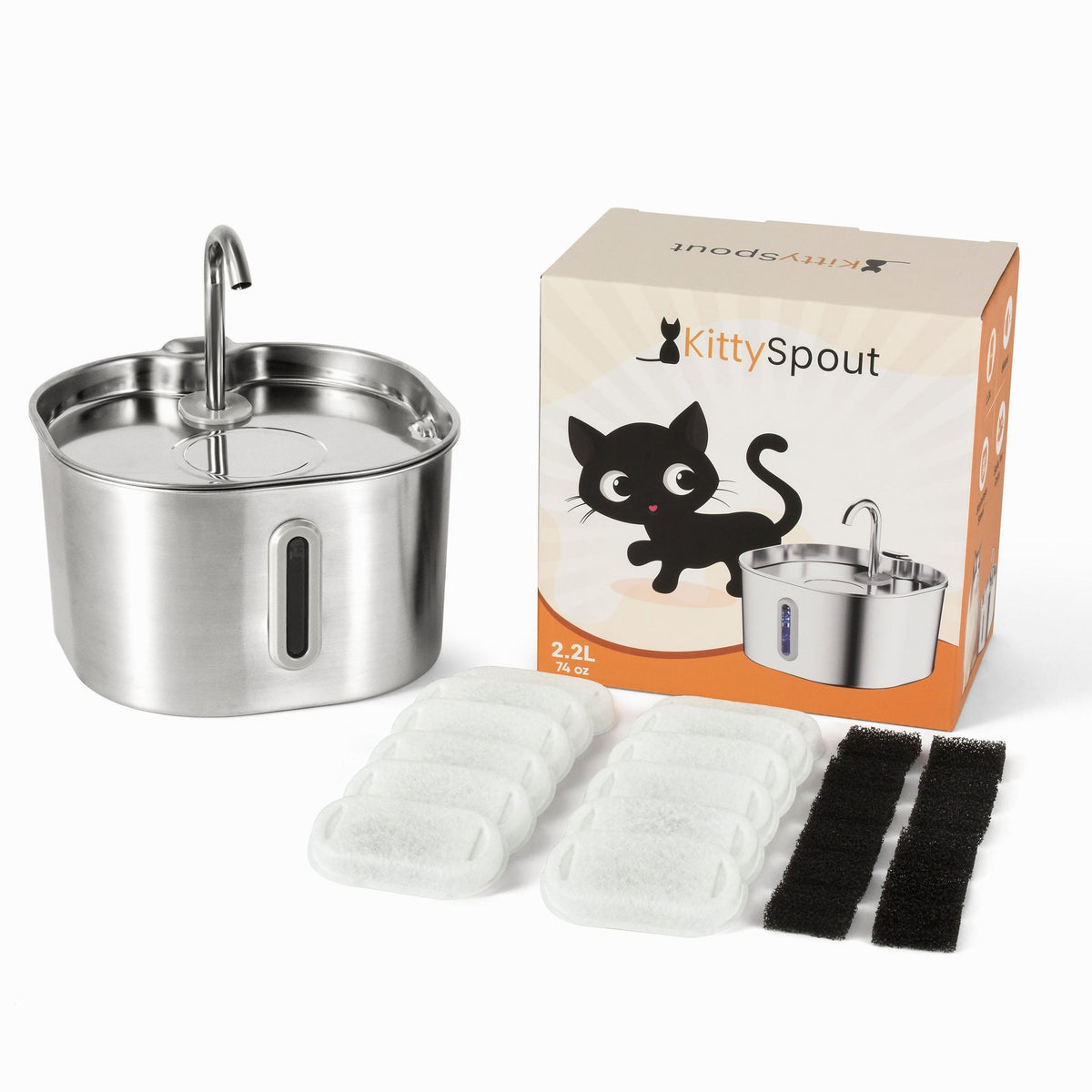 The KittySpout™ - 2.2L VIP Value Bundle